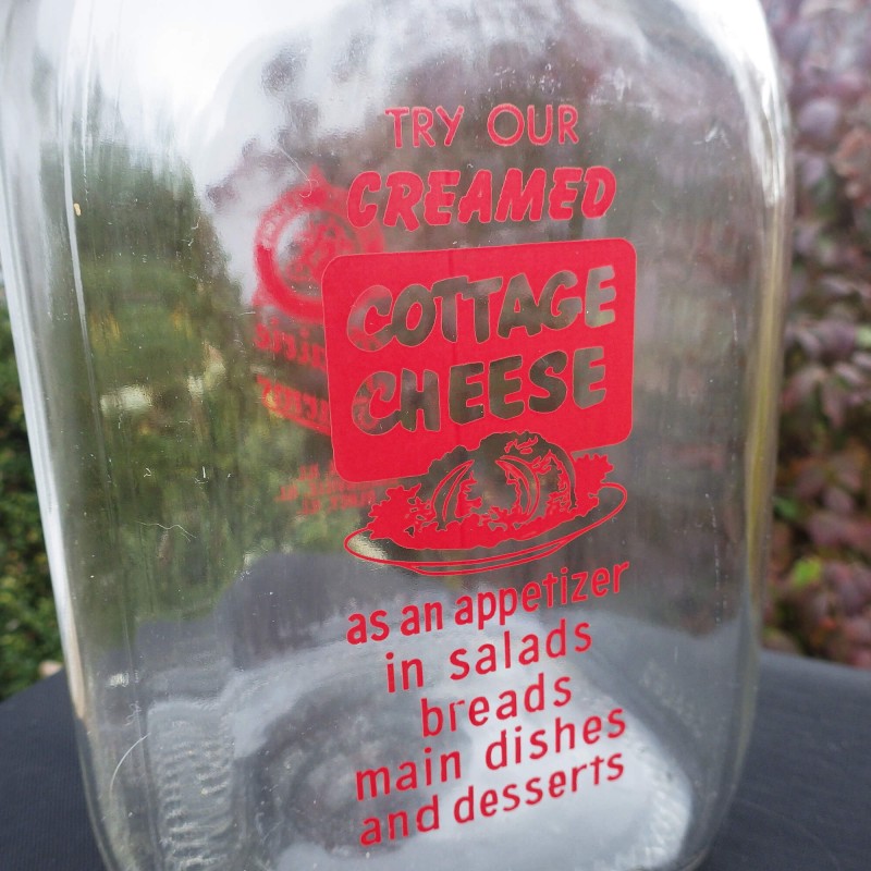 Vintage Prairie Farms One Gallon Milk Bottle