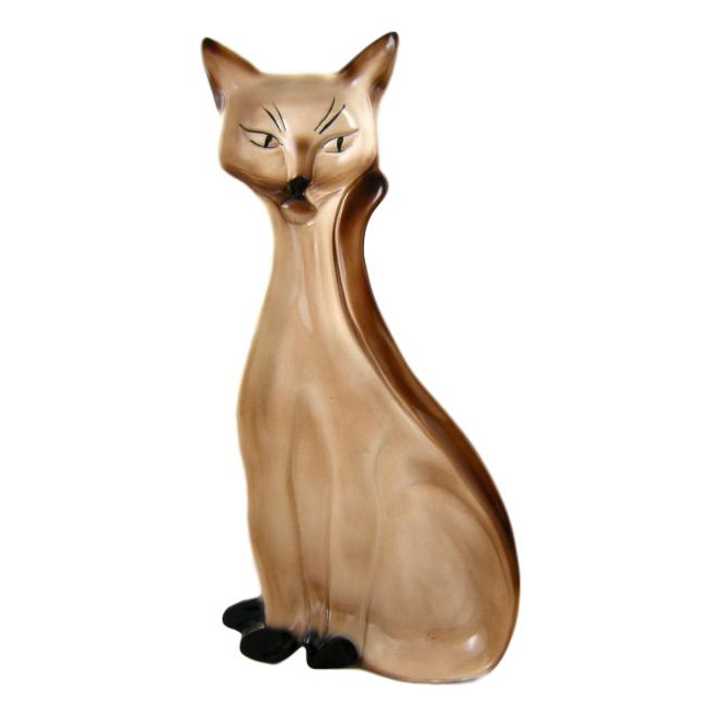 Lane & Co. of Van Nuys California Pottery Cat Wall Hanging